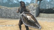 Savage Shield - craftable and upgradable for TES V: Skyrim miniature 1