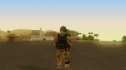MW2 Russian Airborne Troop Desert Camo v1 для GTA San Andreas миниатюра 3