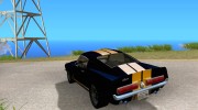 Shelby Mustang GT500 для GTA San Andreas миниатюра 3