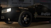 2010 Dodge Challenger - Liberty Sheriff для GTA 4 миниатюра 5