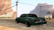 Buick Regal GNX для GTA San Andreas миниатюра 3