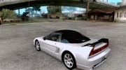Honda NSX-R 2005 для GTA San Andreas миниатюра 3