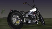 Harley-Davidson Shovelhead for GTA Vice City miniature 2