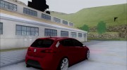 Seat Leon Cupra Static для GTA San Andreas миниатюра 2