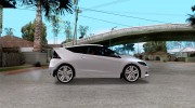 Honda CR-Z 2010 V3.0 для GTA San Andreas миниатюра 5