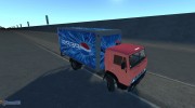 КамАЗ-5325 Pepsi para BeamNG.Drive miniatura 2