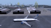 Boeing 767-300 United Airlines New Livery для GTA San Andreas миниатюра 2