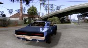 Dodge Charger RT для GTA San Andreas миниатюра 4