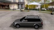 Vw Passat B5+ Wagon 1,9 TDi para GTA San Andreas miniatura 2