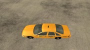 Chevrolet Caprice 1993 Taxi для GTA San Andreas миниатюра 2