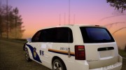 2008 Dodge Caravan China Police для GTA San Andreas миниатюра 4