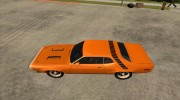 1971 Plymouth Roadrunner 440 para GTA San Andreas miniatura 2