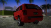 Jeep Grand Cherokee for GTA Vice City miniature 4