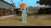 Rainbow Dash (My Little Pony) для GTA San Andreas миниатюра 2