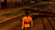 GTA Online Female Biker DLC для GTA San Andreas миниатюра 2