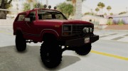 Ford Bronco 1985 Lifted for GTA San Andreas miniature 1