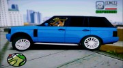 Range Rover Pontorezka для GTA San Andreas миниатюра 5