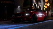 2013 Ford Mustang Shelby GT500 для GTA 5 миниатюра 3