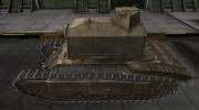 Пустынный французкий скин для ARL 44 для World Of Tanks миниатюра 2
