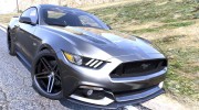 Ford Mustang GT 2015 1.0a для GTA 5 миниатюра 1