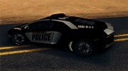 Lamborghini Aventador LP 700-4 Police para GTA San Andreas miniatura 4