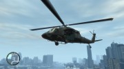 UH-60 Black Hawk для GTA 4 миниатюра 4