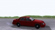 Undercover ALPR Ford Crown Victoria for GTA San Andreas miniature 5