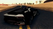 Lamborghini Aventador LP 700-4 Police para GTA San Andreas miniatura 3