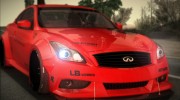 Infiniti G37 Coupe Liberty Walk LB Performance for GTA San Andreas miniature 1