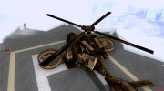 Вертолёт из игры TimeShift Черный para GTA San Andreas miniatura 3