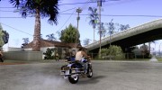 GTAIV TBOGT PoliceBike для GTA San Andreas миниатюра 4