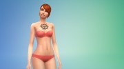 Татуировки Chest para Sims 4 miniatura 5