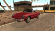 Alfa Romeo Spider Duetto 66 для GTA San Andreas миниатюра 1