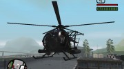 AH-6 Little Bird для GTA San Andreas миниатюра 1