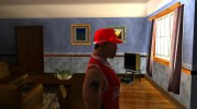 Кепка puma ярко красная para GTA San Andreas miniatura 2