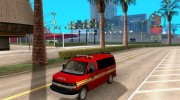 Chevrolet Express Special Operations Command для GTA San Andreas миниатюра 1