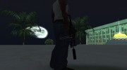 MP5 Grey Chrome para GTA San Andreas miniatura 6