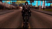 Shepard N7 Defender from Mass Effect 3 para GTA San Andreas miniatura 2