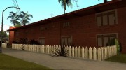 Новые текстуры двухэтажных домов на Грув Стрит para GTA San Andreas miniatura 5