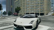 Lamborghini Gallardo LP560-4 Spyder 2009 для GTA 4 миниатюра 1