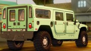 Hummer H1 Alpha para GTA San Andreas miniatura 15