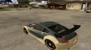 Nissan 350Z Chay from FnF 3 для GTA San Andreas миниатюра 3