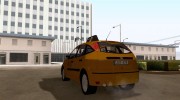 Ford Focus Taxi для GTA San Andreas миниатюра 3