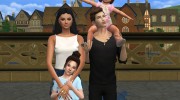 Family Photo Posepack para Sims 4 miniatura 1