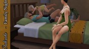 Family Night - PosePack для Sims 4 миниатюра 4