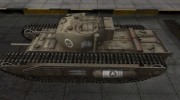 Зоны пробития контурные для Churchill I для World Of Tanks миниатюра 2