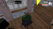 Маска седой гориллы (GTA Online) para GTA San Andreas miniatura 2
