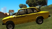 ВАЗ 2106 SA style Такси для GTA San Andreas миниатюра 2