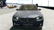 BMW GT F07 2012 GranTurismo para GTA 4 miniatura 6