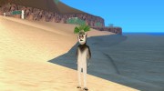 Король Джулиен из Мадагаскара для GTA San Andreas миниатюра 1